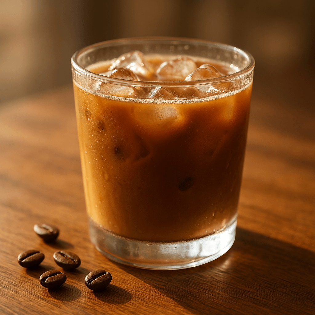 Iced coffee
